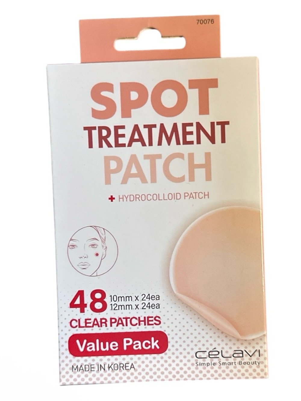 Celavi Spot Treatment Patch - Clear (48 Pack)
